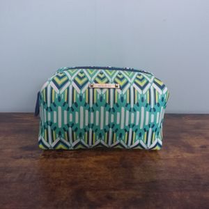 Stella & Dot Aztec Cosmetic Pouf
